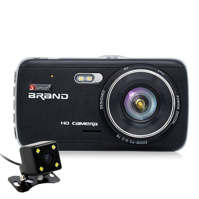Junsun H7 Car DVR Camera Dual Lens IPS 4.0" Full HD 1296P Video Recorder Registrator Night Vision Car Camcorder DVRs Dash Cam