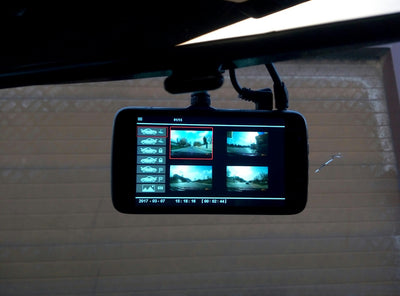 Junsun H7 Car DVR Camera Dual Lens IPS 4.0" Full HD 1296P Video Recorder Registrator Night Vision Car Camcorder DVRs Dash Cam