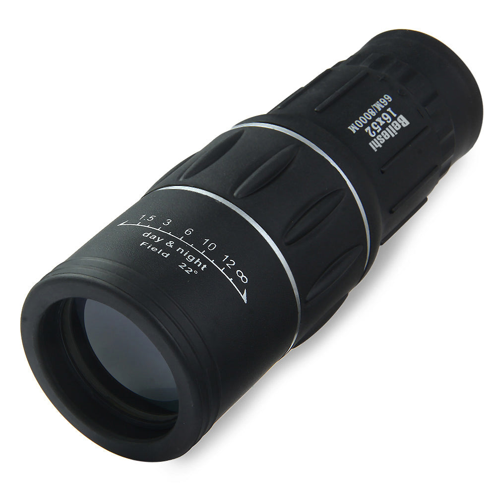 16 x 52 Dual Focus Zoom Optic Lens Monocular Telescope Binoculars Multi Coating Lenses Dual Focus Optic Lens Day