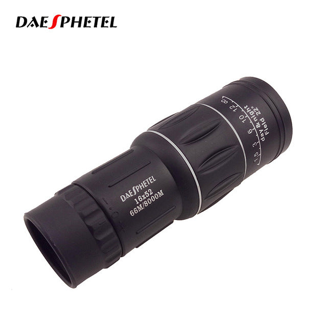 High Definition Telescope 16x52 Dual Focus Optic Lens Monocular Scope Binoculars Multi Coating Lenses Day Vision