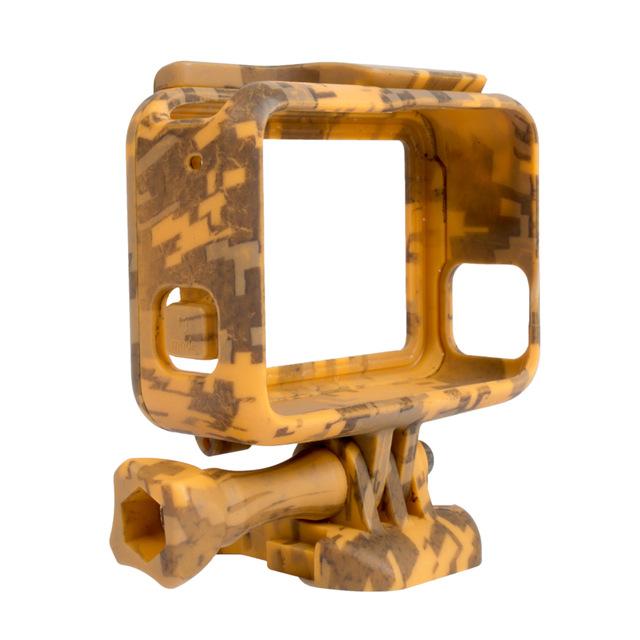 Plastic Protective Housing Sports Camera Case Outdoor Camouflage Protection Border Frame for Go Pro Hero 5 Gopro Accessories