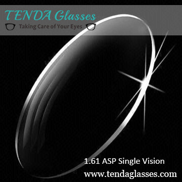 1.61 Spherical & Aspheric Ultra Thin Eyeglass Prescription Lenses For Eyes Myopia & Reading