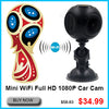 E-ACE Novatek Dashcam Car Dvr Auto Mini Camera Mirror Night Vision Full HD 1080P Video Recorder Carcam Camcorder Automotive Dvrs