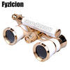 Fyzlcion 3X25 Binocular Telescope Opera Glasses Coated Theater/Opera Glass Lady Glass Handle Telescopio