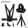 Octopus Tripod Mini Monopod Chest Strap Belt Head Strap Mount For Gopro Hero 5 4 3+ Xiaomi Yi 4K SJ4000 Action Camera VS63