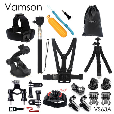 Octopus Tripod Mini Monopod Chest Strap Belt Head Strap Mount For Gopro Hero 5 4 3+ Xiaomi Yi 4K SJ4000 Action Camera VS63