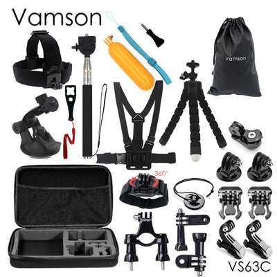 Octopus Tripod Mini Monopod Chest Strap Belt Head Strap Mount For Gopro Hero 5 4 3+ Xiaomi Yi 4K SJ4000 Action Camera VS63