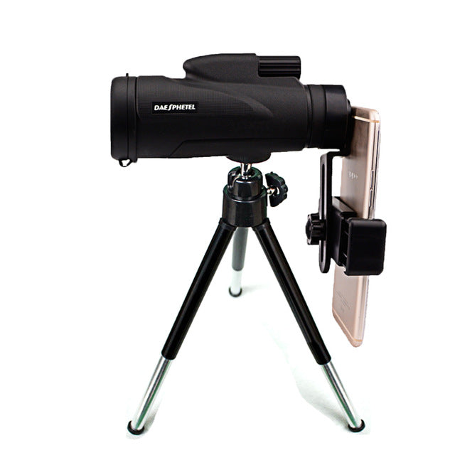 DAESPHETEL  HD 12X50 monocular rofessional Hunting Telescope Zoom mobile phone photographing Binoculars With tripods