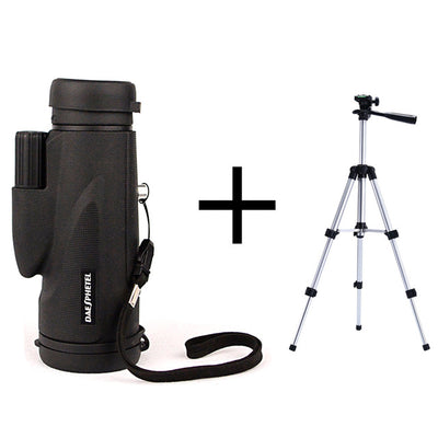 DAESPHETEL  HD 12X50 monocular rofessional Hunting Telescope Zoom mobile phone photographing Binoculars With tripods