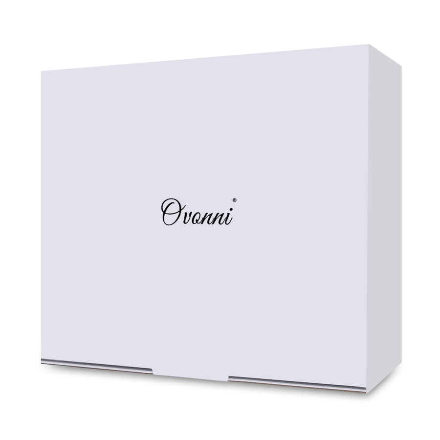Ovonni Vanity Makeup Mirror 22 LED Lighted Touch Screen 1X/2X/3X/10X Magnification Foldable Adjustable Maquiagem LED Mirror