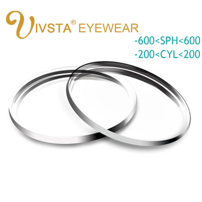 IVSTA 1.56 aspherical Customized Lense SPH 0-600 anti radiation scratch Glasses Men Women Prescription Lenses Myopia hyperopia