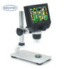 Portable 600X 3.6MP Digital Microscope 4.3" LCD Electronic HD Video Microscopes USB Endoscope Magnifier Camera Al-alloy Stent
