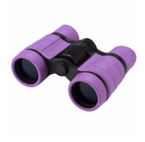 Rubber 4x30 Plastic Children Binoculars Pocket Size Telescope Maginification For Kids Outdoor Games Boys Toys Gift