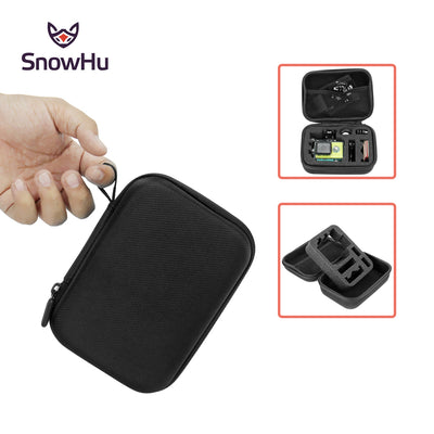 SnowHu for Gopro Accessories Small Storage Camera Bag Cover Box Protective Case For Go pro Hero 5 4 3+for Sj4000 Bags Box GP83