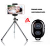 FGHGF Bluetooth Remote Tripod Bracket For iPhone Mini Portable Mount Monopod Extendable Camera Stand Universal Phone Tripods