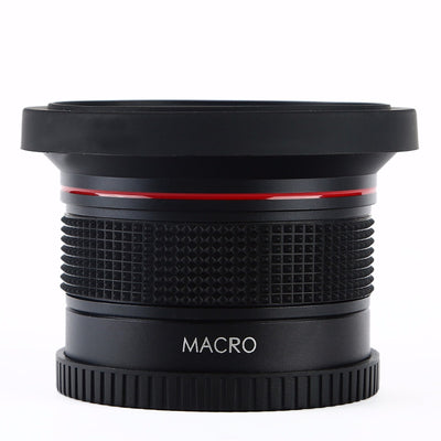 K&F CONCEPT 52mm 0.35x Fisheye Lens Wide Angle Macro Panoramic Lenses For Canon 600d 550d Nikon D3300 Penta Sony SLR DSLR Camera