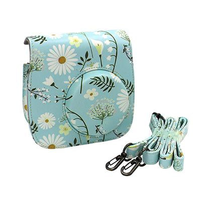 Newly Flamingo Case PU Pouch Camera Bags With Strap Protector Cover For Fujifilm Instax Mini 8/8+/9