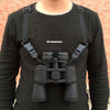 Binoculars Carrier Shoulder Straps Digital Camera Carrier Elastic Braces Parachute Sublateral Bands for Binoculars and  Camera