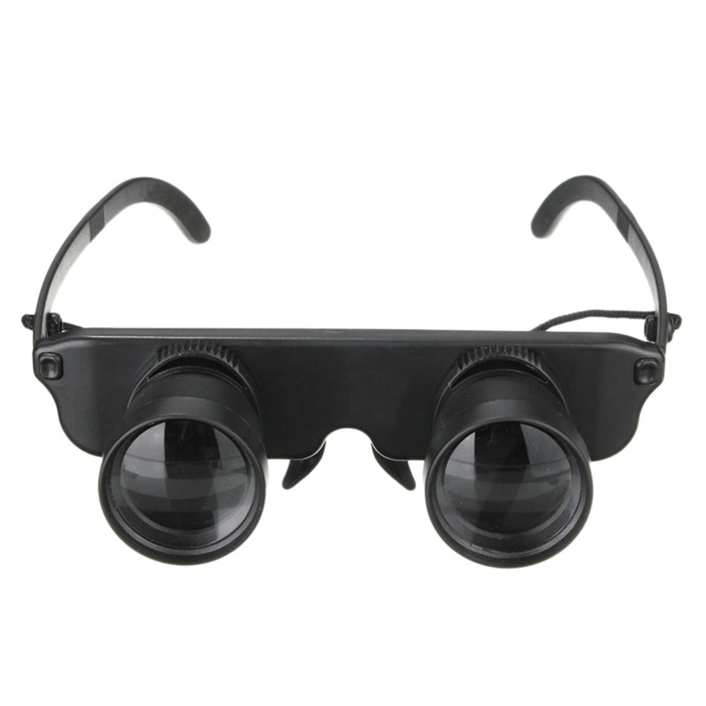 3x28 Magnifier Glasses Style Outdoor Fishing Optics Binoculars Telescope High Clarity