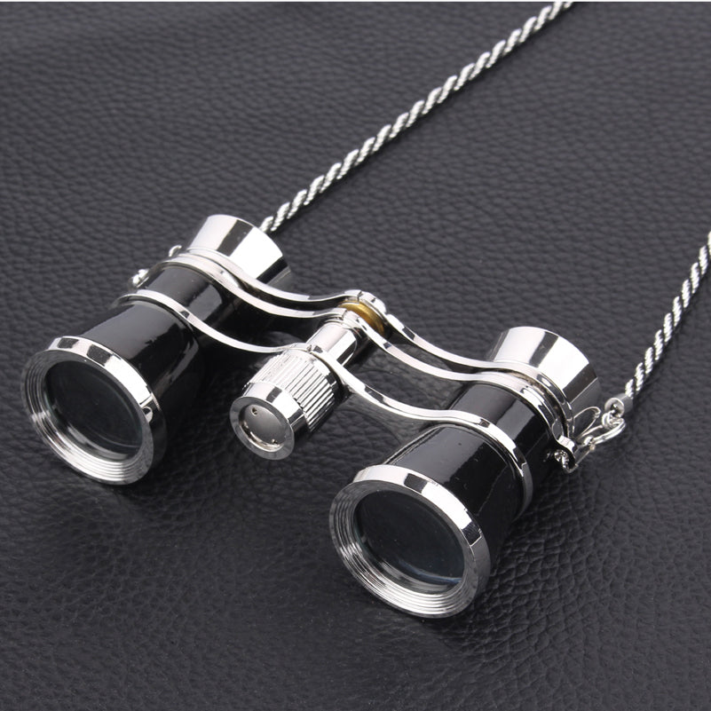 3 x 25 Beatiful Classic Foldable Binoculars Telescopes Glasses For Theater Opera Free Shipping & Drop Shipping DO022