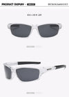 DUBERY Polarized Night Vision Aviator Sunglasses Men's Retro Male Sun Glasses For Men Cool Brand Luxury Mirror Shades Oculos
