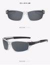 DUBERY Polarized Night Vision Aviator Sunglasses Men's Retro Male Sun Glasses For Men Cool Brand Luxury Mirror Shades Oculos