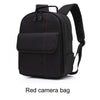 ightpro P1 Waterproof Digital DSLR Photo Padded Backpack w/ Rain Cover Multi-functional SLR Camera Soft Bag Video Case