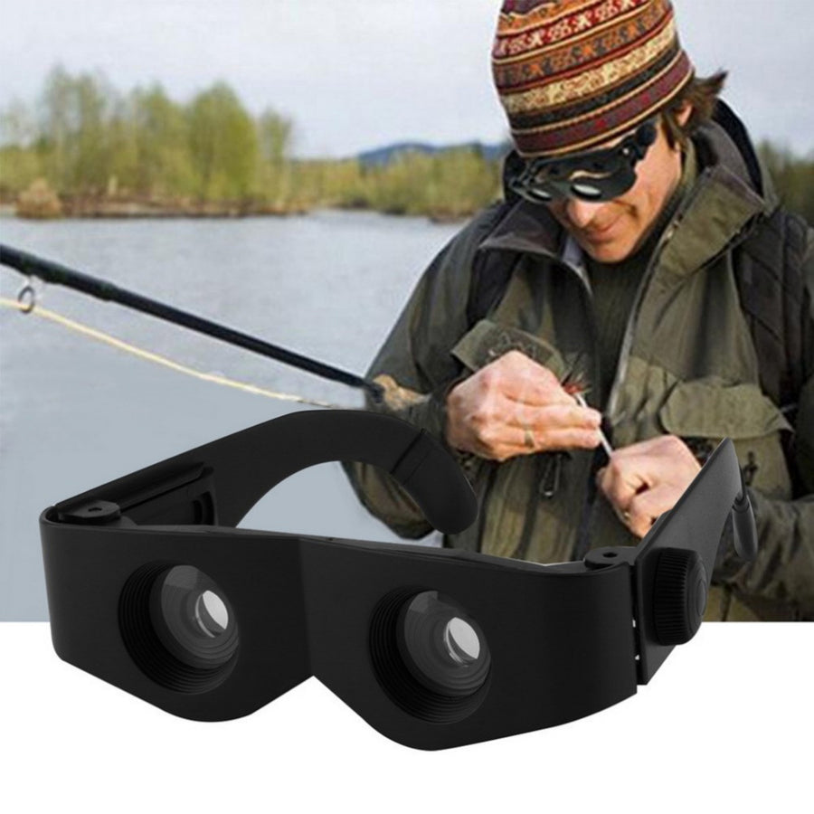 3X28 Glasses Style Telescope Magnifier Binoculars For Fishing Hiking Concert Sport Supply