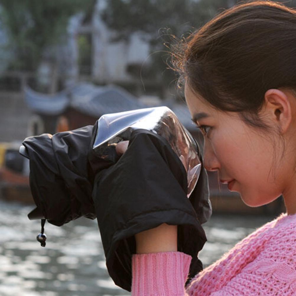 Professional Camera Waterproof Rainproof Dust Proof Rain Cover Bag Protector for Camera Nikon Canon DSLR Cameras
