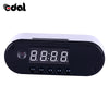 EDAL 1080P H.264 Table Clock Camera Alarm Set Mini Camera IR Night Vision Wifi IP Clock Camera Mini DV DVR Camcorder Wifi Cam