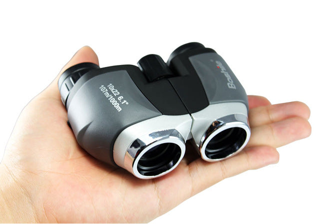 Boshile 10x22HD Zoom Optical telescope Military binoculars High-power binoculars for hunting camping hiking Day telescope scope