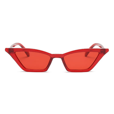 Vintage Sunglasses Women Cat Eye Luxury Brand Designer Sun Glasses Retro Small Red ladies Sunglass Black Eyewear oculos