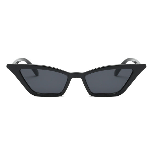 Vintage Sunglasses Women Cat Eye Luxury Brand Designer Sun Glasses Retro Small Red ladies Sunglass Black Eyewear oculos