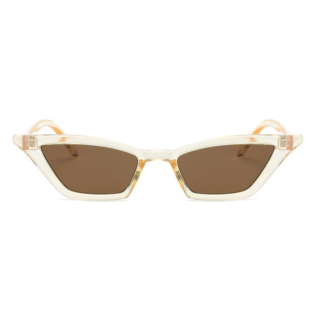 Vintage Sunglasses Women Cat Eye Luxury Brand Designer Sun Glasses Retro Small Red ladies Sunglass Black Eyewear oculos