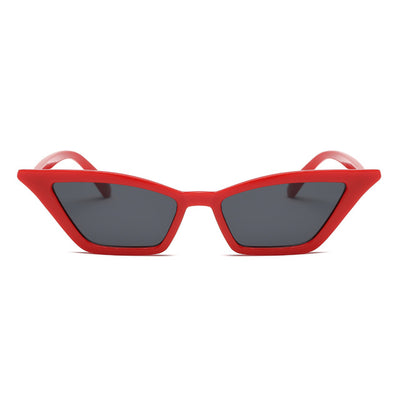 Vintage Sunglasses Women Cat Eye Luxury Brand Designer Sun Glasses Retro Small Red ladies Sunglass Black Eyewear oculos