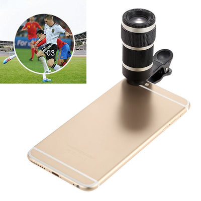 Fisheye Wide Angle Macro Fish eye Lens For Samsung Galaxy S6 S7 Edge S8 Plus 8X Zoom Telephoto Lentes 10in1 Mobile Phone lenses