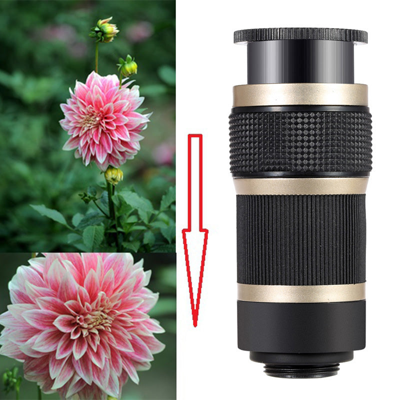 Fisheye Wide Angle Macro Fish eye Lens For Samsung Galaxy S6 S7 Edge S8 Plus 8X Zoom Telephoto Lentes 10in1 Mobile Phone lenses
