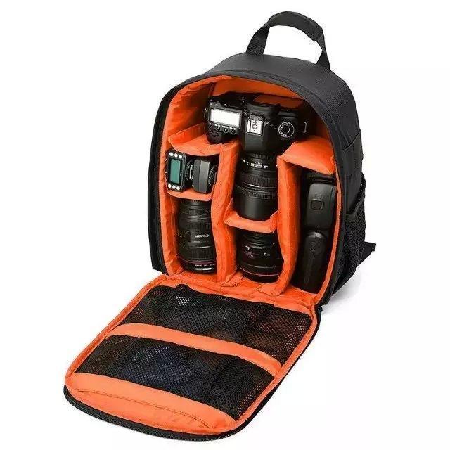 New Coloful Waterproof Multi-functional Digital DSLR Camera Video Bag Small DSLR Nikon Canon Camera Backpack for Photographer