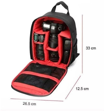 New Coloful Waterproof Multi-functional Digital DSLR Camera Video Bag Small DSLR Nikon Canon Camera Backpack for Photographer