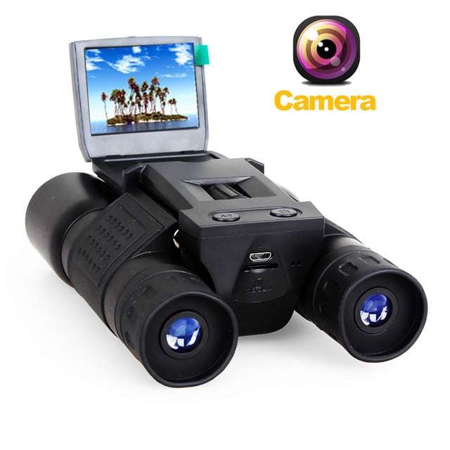 New 2" LCD Screen CMOS HD 720P USB Digital Binocular Telescope 96m/1000m Telescopio DVR Binoculars Photo Camera Video Recording