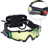 Cool Green Night Vision Goggles Adjustable Sunglasses Elastic Band Glasses for Night Activities