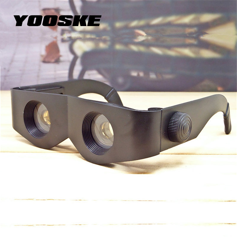 YOOSKE Big Vision 300% Fishing Glasses Magnifies Vision Telescope Triple Magnification Lens Adjustable Magnifying Eyewear