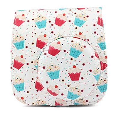 3 Camouflage Style Retro Mini Camera Bag Case for Fujifilm Instax Mini 8/8+/9 PU Leather Camera Protect Case