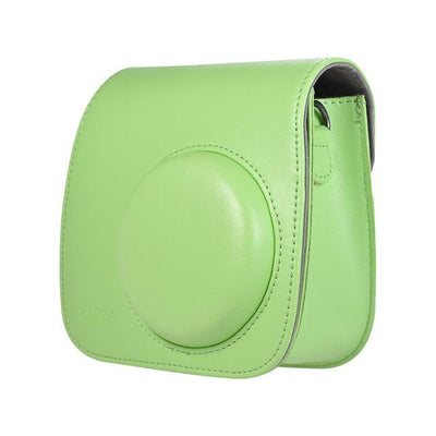 Andoer PU Instant Camera Bag Case with Strap for Fujifilm Instax Mini 8/9/8+ Flamingo Pink/Blue/White/Green
