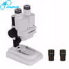 AOMEKIE Binocular Stereo Microscope 20X/40X Top LED Illumination PCB Solder Tool Mobil Phone Repair Stamps Mineral Watching Gift