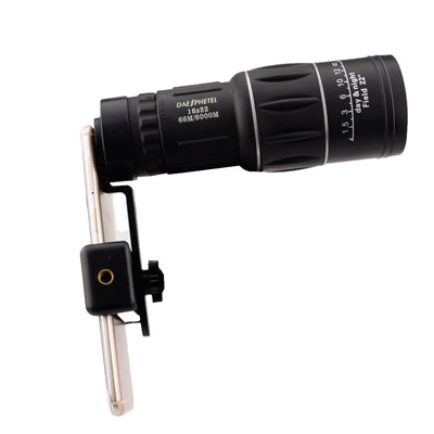 High Definition Telescope 16x52 Dual Focus Optic Lens Monocular Scope Binoculars Multi Coating Lenses Day Vision
