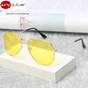 UVLAIK Aviation Night Vision Polarized Sunglasses Men Women Goggles Glasses UV400 Sun Glasses Driver Night Driving Eyewear