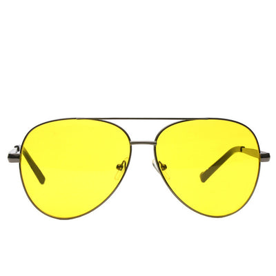 UVLAIK Aviation Night Vision Polarized Sunglasses Men Women Goggles Glasses UV400 Sun Glasses Driver Night Driving Eyewear