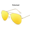 UVLAIK Aviation Night Vision Polarized Sunglasses Men Women Goggles Glasses UV400 Sun Glasses Driver Night Driving Eyewear