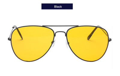 UVLAIK Aviation Night Vision Polarized Sunglasses Men Women Goggles Glasses UV400 Sun Glasses Driver Night Driving Eyewear